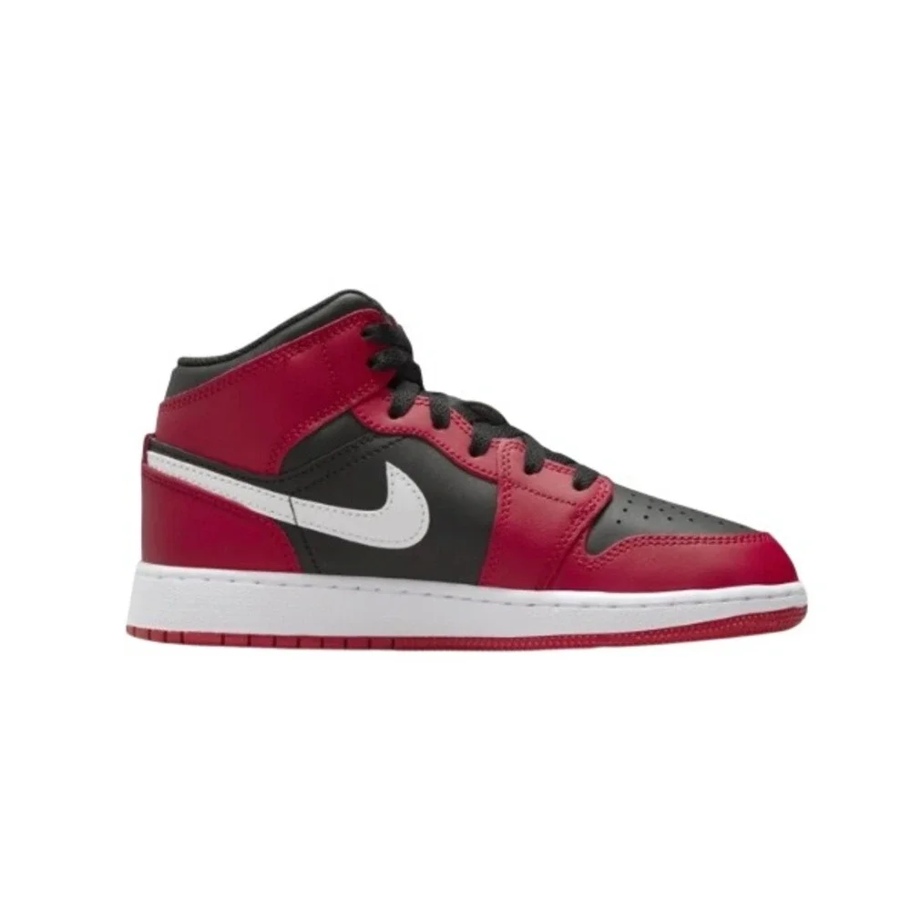 Air Jordan 1 Mid Gym Red Black White DQ8423-061 Mens Size 5.5 Basketball Shoes